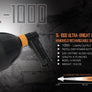 SL-1000 Ultimate Wild Rechargeable Handheld LED Spotlight - Ultimate Wild